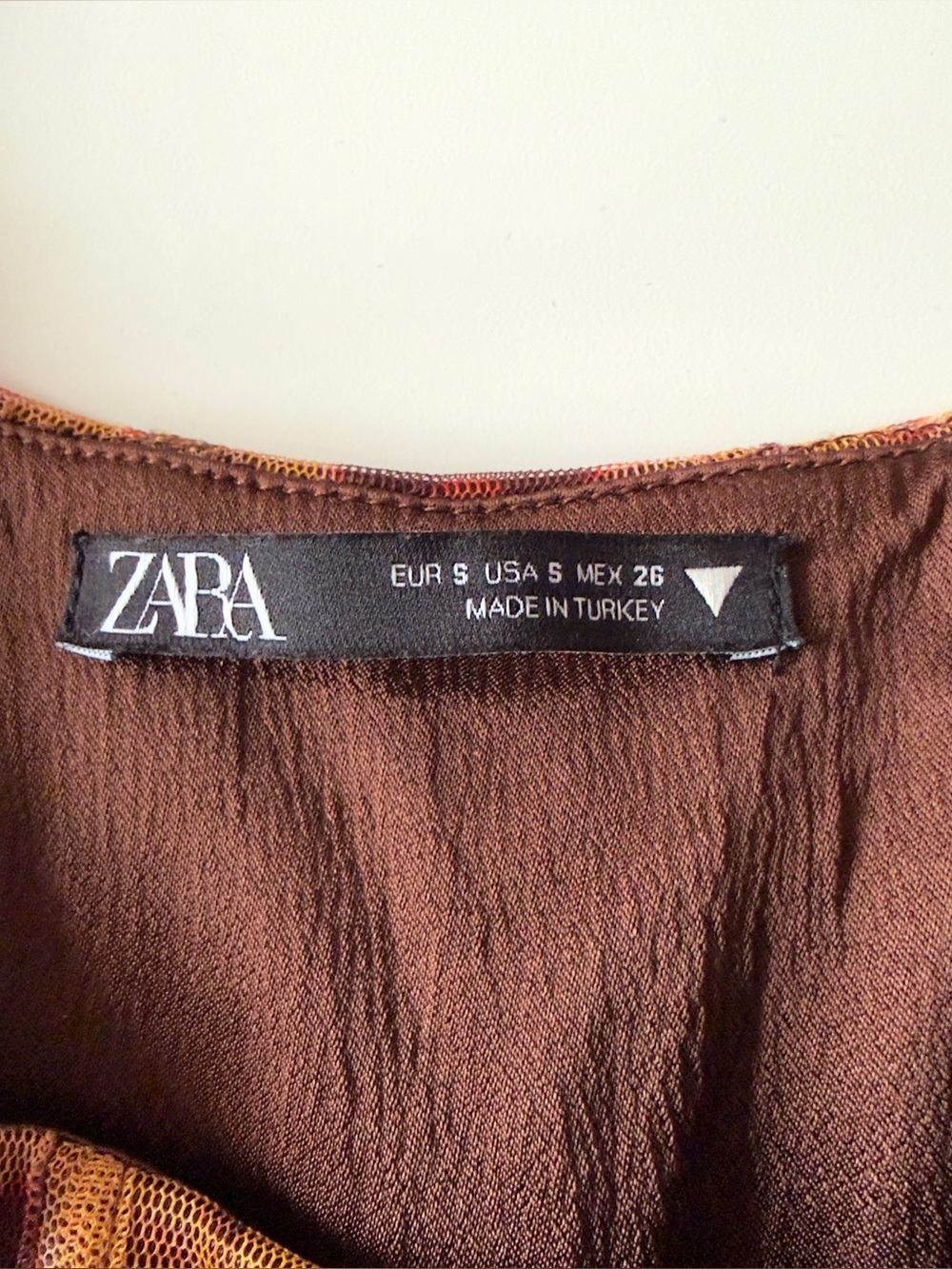 Zara Corset Style Crop Top Size Small - Picture 4 of 5